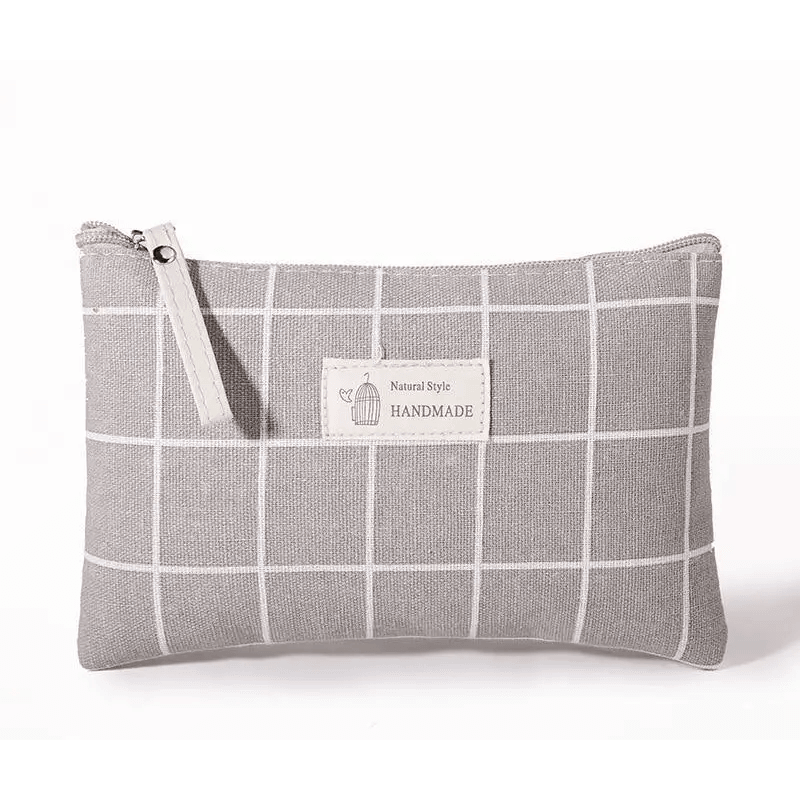 Handmade Retro Pencil Case Large Capacity Stationary Case Cool Stylish Printed Pouch For Office - STIL4850GDNBJ