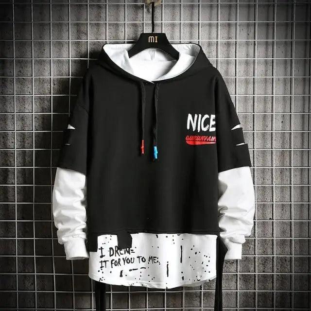 2021 Hooded Sweatshirts Mens Letter Print Hoodies Streetwear Hip Hop Pullover Hoodie - Treko - Casual Tracksuit, Cool Fashion, Cool Hoodies, Hoodies, Jaket Hoodies, Loose Hoodies, Luxury Hoodies, Male Fashion, men fashion, Men Hoodies, Modern Hoodies, Multi Pockets Hoodies, New Hoodies, Stylish Hoodies- Stevvex.com