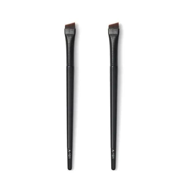 Lavish Style Contour Brush Eyebrow Eyeliner Brush Professional Small Angled Eyebrow Brush High Quality Eye brow liner Brush Makeup Tools - ALLURELATION - 576, Contour Brush, Convenient Makeup brush, Easy to use Makeup Brush, Eyeliner Brush, Gift for Ladies, High Quality Makeup Brush, Hot Sale Makeup Brush, Luxury Makeup Brush, Make up Brush, Makeup Accessories, Makeup Brush in Demand, Makeup Tools, Professional Makeup Brush, Professional Small Eyebrow Brush, Retractable Makeup - Stevvex.com