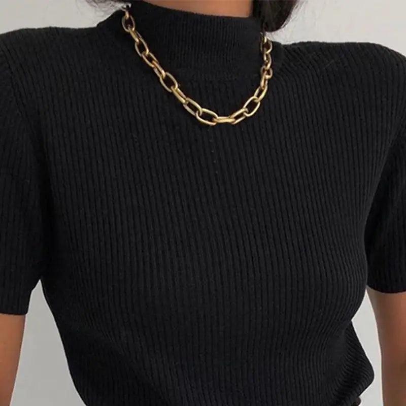 Luxury Fashion Multi - layered Snake Chain Necklace For Women Vintage Style Party Jewelry Necklace Gifts For Women - 15