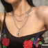 Luxury Fashion Multi - layered Snake Chain Necklace For Women Vintage Style Party Jewelry Necklace Gifts For Women - 13
