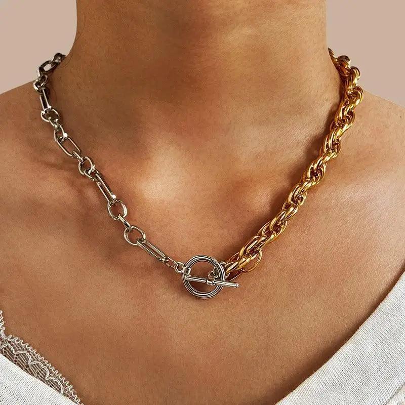 Luxury Fashion Multi - layered Snake Chain Necklace For Women Vintage Style Party Jewelry Necklace Gifts For Women - 2
