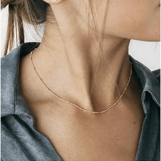 Luxury Fashion Multi - layered Snake Chain Necklace For Women Vintage Style Party Jewelry Necklace Gifts For Women - 20