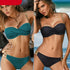 Cool 2021 Sexy Luxury Woman Bikini Solid Color Bikini Women Swimwear Bandeau Swimsuit Modern Female Bathing Suit Push Up Bikini Set Beachwear - Treko - beach bikini, beachwear, bikini set, female bathing suit, push up bikini, woman bikini, woman swimsuit, Woman swimwear- Stevvex.com