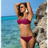 Cool 2021 Sexy Luxury Woman Bikini Solid Color Bikini Women Swimwear Bandeau Swimsuit Modern Female Bathing Suit Push Up Bikini Set Beachwear - Treko - beach bikini, beachwear, bikini set, female bathing suit, push up bikini, woman bikini, woman swimsuit, Woman swimwear- Stevvex.com