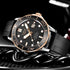 Black Multifunctional Sport Men Watches Luxury Quartz Watches Fashion Chronograph Stylish Elegant Comfortable Watch For Men