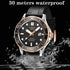 Black Multifunctional Sport Men Watches Luxury Quartz Watches Fashion Chronograph Stylish Elegant Comfortable Watch For Men