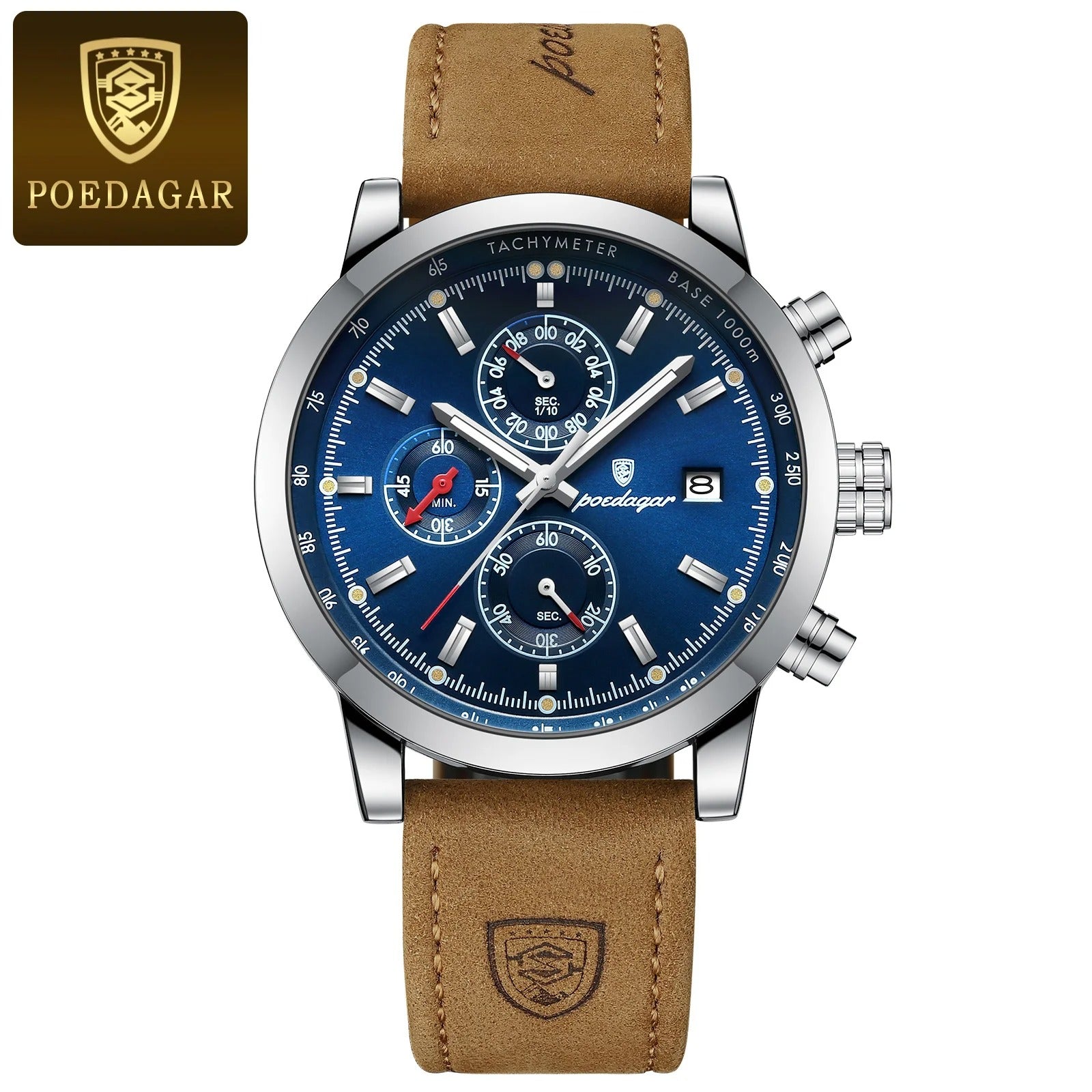 New Top Luxury Mens Watch Quartz Clock Waterproof Classic Automatic Chronograph Military Wrist Watches for Men