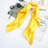 Multi - Functional Square Silk Scarf 60*60cm Headband Hairbands Hair Hoop Accessories For Women,Girl,Lady Head Neck