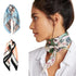 Multi - Functional Square Silk Scarf 60*60cm Headband Hairbands Hair Hoop Accessories For Women,Girl,Lady Head Neck