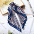 Multi - Functional Square Silk Scarf 60*60cm Headband Hairbands Hair Hoop Accessories For Women,Girl,Lady Head Neck