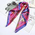 Multi - Functional Square Silk Scarf 60*60cm Headband Hairbands Hair Hoop Accessories For Women,Girl,Lady Head Neck