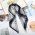 Multi - Functional Square Silk Scarf 60*60cm Headband Hairbands Hair Hoop Accessories For Women,Girl,Lady Head Neck