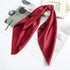 Multi - Functional Square Silk Scarf 60*60cm Headband Hairbands Hair Hoop Accessories For Women,Girl,Lady Head Neck