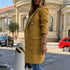 New Dazzling Faux Wool Blends Women’s Long Coats Collar Double Breasted Vintage Elegant Lady Plus Size Jackets Winter