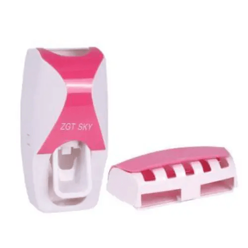 New Durable Automatic Toothpaste Dispenser Wall Mount Dust-proof Toothbrush Holder Wall Mount Storage Rack Bathroom Accessories Set Squeezer - ALLURELATION - Automatic Toothpaste Dispenser, bathroom accessories, Bathroom Accessories Set Squeezer, Best selling toothpaste holder, Dust-proof Toothbrush Holder, hot sale wall mount storage, Luxury dust proof holder, Toothbrush Holder, Toothpaste Dispenser, top quality bathroom accessories, Wall Mount dispenser, Wall Mount Storage rack - Stevvex.com