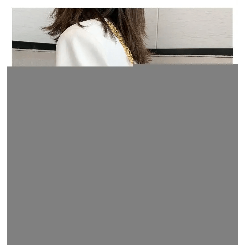 New Fancy Chain Strap Shoulder Bags for Women Summer Fashion Crossbody Bags PU Leather Lady Purses and Handbags