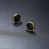 New Latest Round Dangle Drop Women’s Earrings Stylish Round Heart Gold Female Earring - Trendy Wedding Jewelry