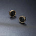 New Latest Round Dangle Drop Women’s Earrings Stylish Round Heart Gold Female Earring - Trendy Wedding Jewelry - 8