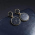 New Latest Round Dangle Drop Women’s Earrings Stylish Round Heart Gold Female Earring - Trendy Wedding Jewelry