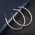 New Latest Round Dangle Drop Women’s Earrings Stylish Round Heart Gold Female Earring - Trendy Wedding Jewelry - 20