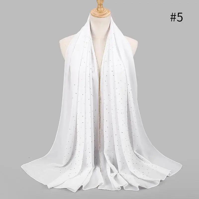 New Luxurious Gold Chiffon Head Scarf Solid Soft Long Muslim Scarves For Women Hijab Musulman Female Shawl and Wrap - ALLURELATION - Best quality haedscarf, Chiffon Head Scarf, gift for girls, Gold Chiffon Head Scarf, Head Scarf, Headcover, hijab, Hijab for girls, matching head scarf, matching shawl, Multi-use scarf, Muslim Scarves For Women, party scarf, Shawl and Wrap for females, solid Soft headscarf, Solid Soft Long scarf, stylish headcover, Vintage Style scraf - Stevvex.com