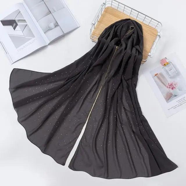 New Luxurious Gold Chiffon Head Scarf Solid Soft Long Muslim Scarves For Women Hijab Musulman Female Shawl and Wrap - ALLURELATION - Best quality haedscarf, Chiffon Head Scarf, gift for girls, Gold Chiffon Head Scarf, Head Scarf, Headcover, hijab, Hijab for girls, matching head scarf, matching shawl, Multi-use scarf, Muslim Scarves For Women, party scarf, Shawl and Wrap for females, solid Soft headscarf, Solid Soft Long scarf, stylish headcover, Vintage Style scraf - Stevvex.com