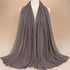 New Luxurious Gold Chiffon Head Scarf Solid Soft Long Muslim Scarves For Women Hijab Musulman Female Shawl and Wrap - ALLURELATION - Best quality haedscarf, Chiffon Head Scarf, gift for girls, Gold Chiffon Head Scarf, Head Scarf, Headcover, hijab, Hijab for girls, matching head scarf, matching shawl, Multi-use scarf, Muslim Scarves For Women, party scarf, Shawl and Wrap for females, solid Soft headscarf, Solid Soft Long scarf, stylish headcover, Vintage Style scraf - Stevvex.com