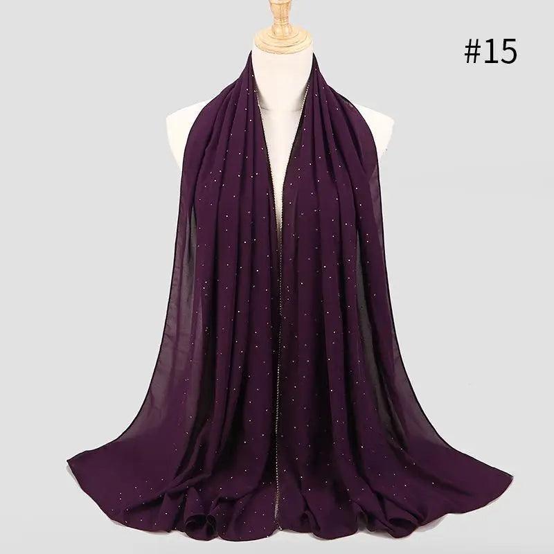 New Luxurious Gold Chiffon Head Scarf Solid Soft Long Muslim Scarves For Women Hijab Musulman Female Shawl and Wrap - ALLURELATION - Best quality haedscarf, Chiffon Head Scarf, gift for girls, Gold Chiffon Head Scarf, Head Scarf, Headcover, hijab, Hijab for girls, matching head scarf, matching shawl, Multi-use scarf, Muslim Scarves For Women, party scarf, Shawl and Wrap for females, solid Soft headscarf, Solid Soft Long scarf, stylish headcover, Vintage Style scraf - Stevvex.com