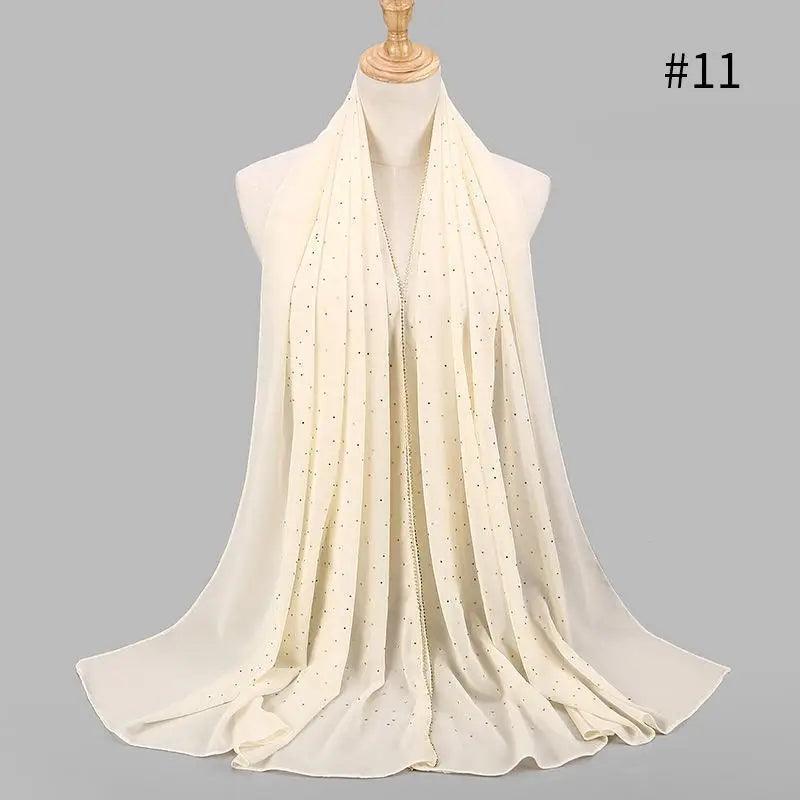 New Luxurious Gold Chiffon Head Scarf Solid Soft Long Muslim Scarves For Women Hijab Musulman Female Shawl and Wrap - ALLURELATION - Best quality haedscarf, Chiffon Head Scarf, gift for girls, Gold Chiffon Head Scarf, Head Scarf, Headcover, hijab, Hijab for girls, matching head scarf, matching shawl, Multi-use scarf, Muslim Scarves For Women, party scarf, Shawl and Wrap for females, solid Soft headscarf, Solid Soft Long scarf, stylish headcover, Vintage Style scraf - Stevvex.com