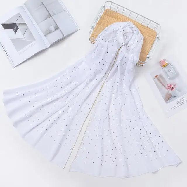 New Luxurious Gold Chiffon Head Scarf Solid Soft Long Muslim Scarves For Women Hijab Musulman Female Shawl and Wrap - ALLURELATION - Best quality haedscarf, Chiffon Head Scarf, gift for girls, Gold Chiffon Head Scarf, Head Scarf, Headcover, hijab, Hijab for girls, matching head scarf, matching shawl, Multi-use scarf, Muslim Scarves For Women, party scarf, Shawl and Wrap for females, solid Soft headscarf, Solid Soft Long scarf, stylish headcover, Vintage Style scraf - Stevvex.com