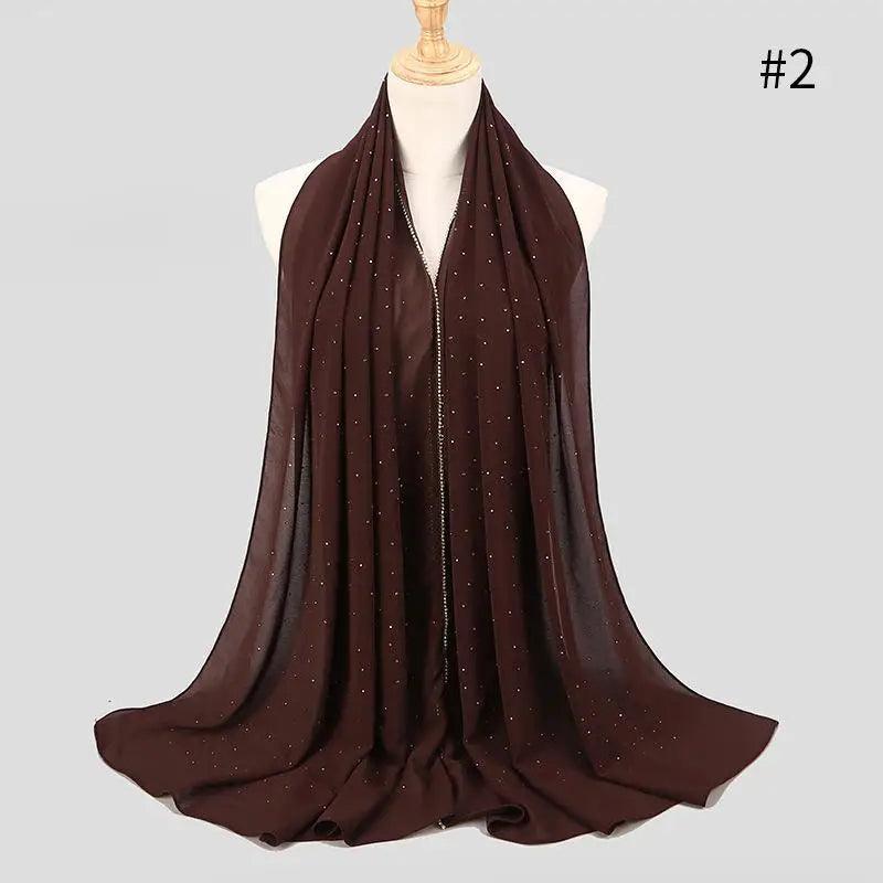 New Luxurious Gold Chiffon Head Scarf Solid Soft Long Muslim Scarves For Women Hijab Musulman Female Shawl and Wrap - ALLURELATION - Best quality haedscarf, Chiffon Head Scarf, gift for girls, Gold Chiffon Head Scarf, Head Scarf, Headcover, hijab, Hijab for girls, matching head scarf, matching shawl, Multi-use scarf, Muslim Scarves For Women, party scarf, Shawl and Wrap for females, solid Soft headscarf, Solid Soft Long scarf, stylish headcover, Vintage Style scraf - Stevvex.com