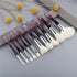 New Luxury Cosmic Color New Luxury Crystal Makeup Brushes Powder Foundation Eyeshadow Eyebrow Cosmetics for Face Fan