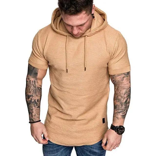 2021 Brand New Mens Hoodies Sweatshirts Short Sleeve Men Hoodies Sweatshirt Casual Solid Color - Treko - Casual Tracksuit, Cool Fashion, Cool Hoodies, Hoodies, Jaket Hoodies, Loose Hoodies, Luxury Hoodies, Male Fashion, men fashion, Men Hoodies, Modern Hoodies, Multi Pockets Hoodies, New Hoodies, Stylish Hoodies- Stevvex.com