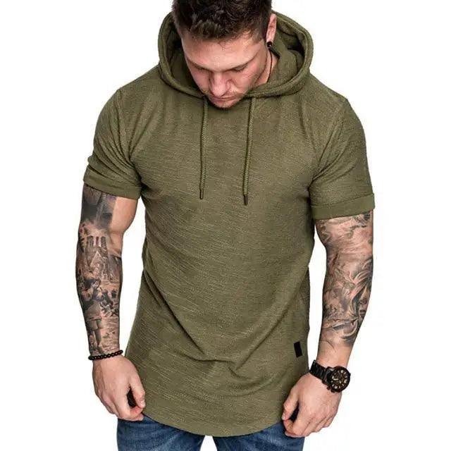 2021 Brand New Mens Hoodies Sweatshirts Short Sleeve Men Hoodies Sweatshirt Casual Solid Color - Treko - Casual Tracksuit, Cool Fashion, Cool Hoodies, Hoodies, Jaket Hoodies, Loose Hoodies, Luxury Hoodies, Male Fashion, men fashion, Men Hoodies, Modern Hoodies, Multi Pockets Hoodies, New Hoodies, Stylish Hoodies- Stevvex.com