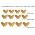 New Shinny 12pcs/set Hollow 3D Butterfly Wall Sticker for Wedding Decoration living room window Home Decor Gold silver