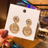 New Sparkling Round Pendant Earrings For Women And Girls Fashionable Trendy Party Jewelry For Ladies Hot Look - 10
