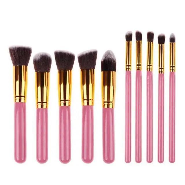 New Trendy Makeup Brushes Sets For Foundation Powder Blush Eyeshadow Concealer Lip Eye Make Up Brush Cosmetics Beauty
