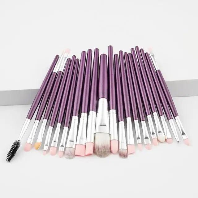 New Trendy Makeup Brushes Sets For Foundation Powder Blush Eyeshadow Concealer Lip Eye Make Up Brush Cosmetics Beauty