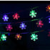 New Trendy Party Supplies 3M 20 Led Snowflake String Light Garlands Ornaments Christmas Tree Decorations for Home