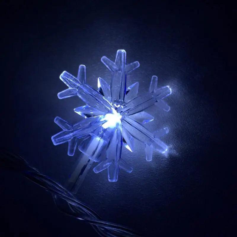 New Trendy Party Supplies 3M 20 Led Snowflake String Light Garlands Ornaments Christmas Tree Decorations for Home