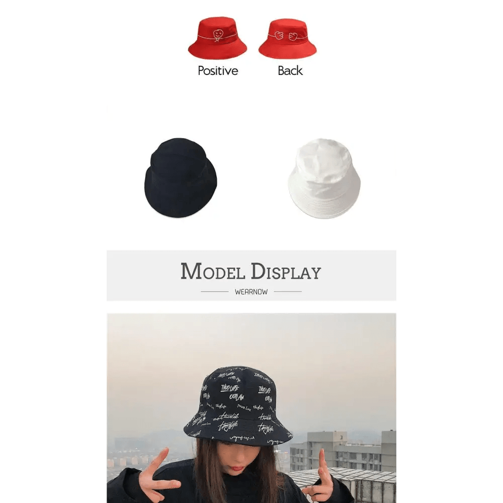 New Trendy Summer Bucket Hats For Women Men's Panama Hat Double-sided Panama Sun Fishing Hat Fisherman Cap for Boys/Girls - ALLURELATION - Best selling hats, Cap for Boys, Double-sided Panama, Elegance hats, Fisherman Cap, Gift hats, Hats For girls, hats for ladies, Hats For Women, hats in demand, hot sale hats, luxury hat, matching hats, Men's Panama Hat, party hats, stylish look hats, Summer Bucket Hats, Sun Fishing Hat, Top quality hats, travel hats, vintage style hats - Stevvex.com