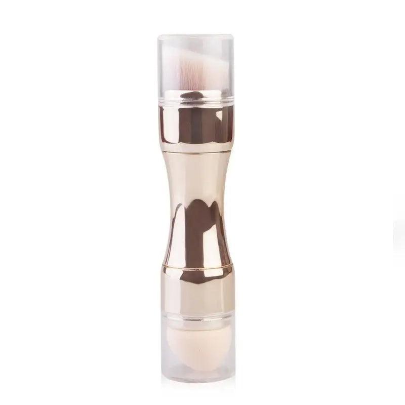 New Vintage Style 4 In 1 Makeup Brushes For Foundation Eyebrow Shadow Eyeliner Blush Powder Brush Cosmetic