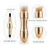 New Vintage Style 4 In 1 Makeup Brushes For Foundation Eyebrow Shadow Eyeliner Blush Powder Brush Cosmetic