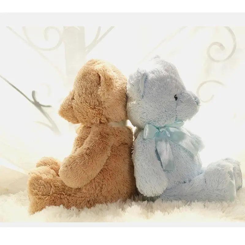 Perfect gift for Girls and Boys Adorable 35cm Creative Colorful Teddy Bear for Kids Stuffed Animal Plush Toy Send