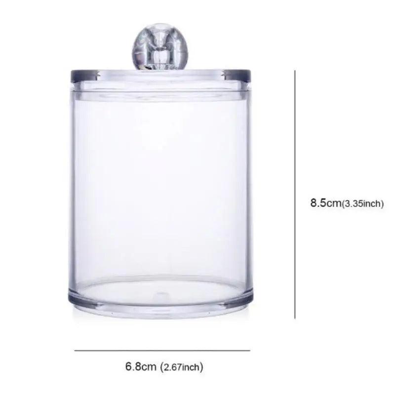 Portable 2pcs Cosmetics Storage Box Makeup Organizer Bathroom Jar Cotton Swab Cotton Pad Jewelry Round Plastic Box Storage Container - ALLURELATION - 2pcs Cosmetics Storage box, 576, Bathroom Jar, best selling storage box, Cotton Pad box, Cotton Swab, durable make up storage box, elegant storage box, gift for girls, hot sale storage box, Jewelry Round Plastic Box, Makeup Organizer, Makeup storage box, multifunctional box, Storage Box, Storage Container - Stevvex.com