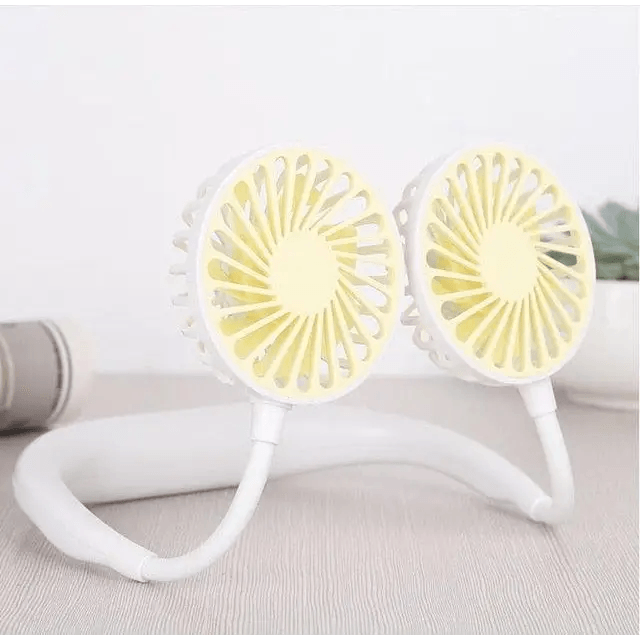 Portable Hanging USB Neck Fan Lazy Hanging Neck Small Wearable Personal Mini Electric Fans 3 Speed Adjustments Hands Free Design For Summber - STEVVEX Gadgets - 739, Electric Fan, Hanging Neck Fan, Lazy Electric Fan, lazy fan, Mini Electric Fan, Neck Electric Fan, Neck Fan, Portable Electric Fan, small electric fan, Small Neck Fan, summer, USB Fan, USB Neck Fan - Stevvex.com