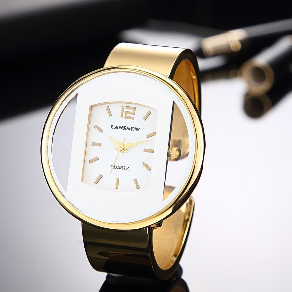 Fashion Gold Classic Women's Watches Luxury Stainless Steel Design Wrist Watch For Women
