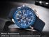 Casual Men's Watches Chronograph Modern Analog Quartz Waterproof Sports Watches Rubber Strap Business Wrist Watches For Men