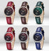New Red Women Fashion Watch Quartz Luxury Leather Strap Analog Waterproof And Scratch Resistant Watches Excellent Gift For Women
